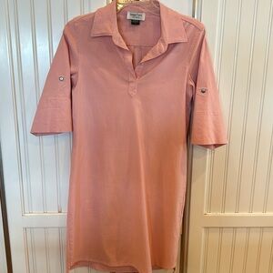 Bundle for $7: Snappy Turtle Boutique pink stretch resort dress (s)